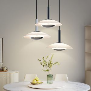 Nettlife luminária de pendurar LED prata 138x25