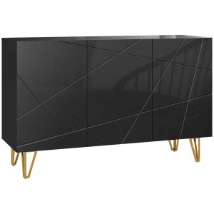 Aparador 120x40x75 cm Homcom, casa - móveis de armazenamento
