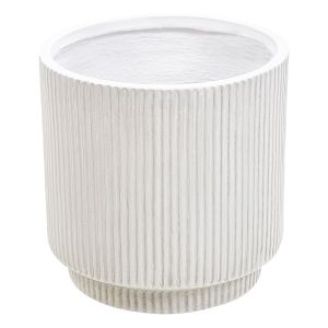 Vaso daria 30 cm branco creme