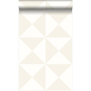 Origin papel de parede forma gráfica branco 53 cm x 10.05 m