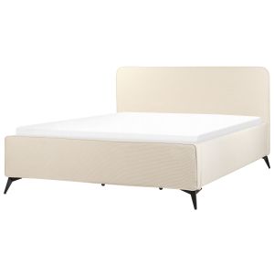 Cama bombazine valognes 180 x 200 cm creme claro