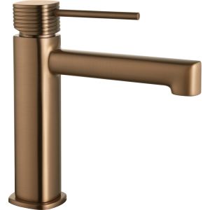 Misturador de lavatório firenze ouro rosa escovado [ imex® ]
