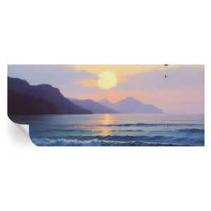 Papel de parede autocolante mar ocidental 250x104 tulup