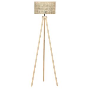 Candeeiro de pé penton rattan natural