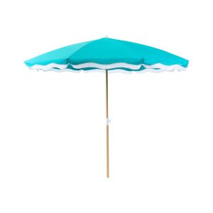 Guarda-sol de jardim 232 cm sestriere turquesa