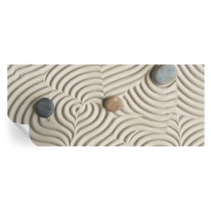 Papel de parede vinílico ondas harmoniosas 250x104 tulup