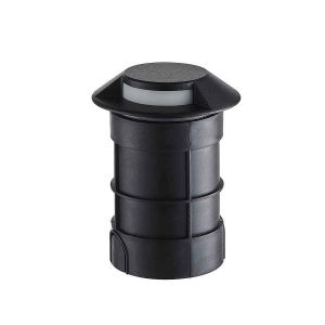 Luz de chão encastrada LED sort exterior 3000 k preto