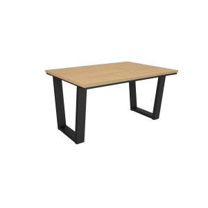 Mesa sala de jantar, 140x90x74 cm, carvalho soft