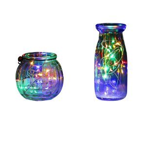 Nettlife grinalda de luzes LED 2m coloridas 8er-set