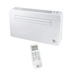 Ar condicionado consola monobloco reversível quente/frio 2,5 kw / 9000 btu