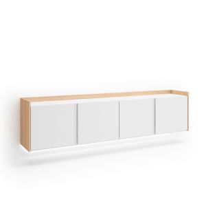 Móvel de tv, 207x35x50cm, suspensos, LED rf4705