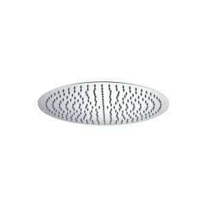 Difusor de chuveiro redondo cinza acabamento cromado 41x42 [ imex® ]