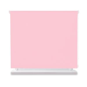 Estor enrollable opaco rosa 240x150cm.