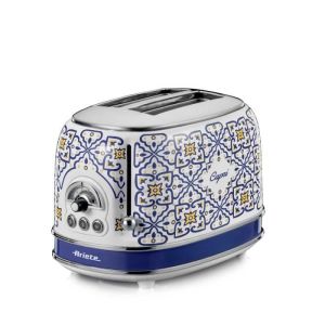 Ariete torradeira vintage capri 2 fatias 810w design retrô