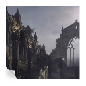 Papel parede adesivo ruínas góticas 250x250 tulup