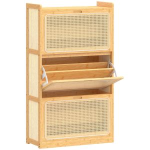 Sapateira 69 x 29 x 119,8 cm color marrón Homcom