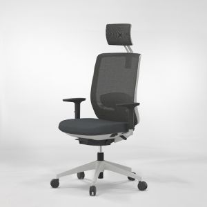 Actiu trim cadeira  ergonómica shadow blue - con cabezal
