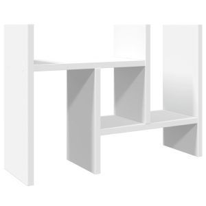Organizador de escritório 34,5 x 15,5 x 35,5 cm madeira de engenharia white