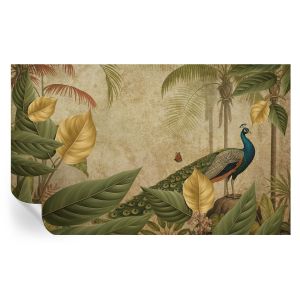 Papel de parede adesivo ave exótica 416x254 tulup