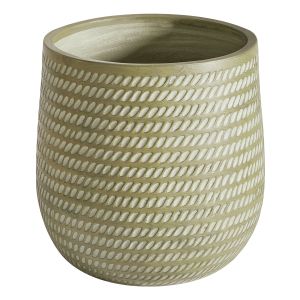 Vaso livadia 39 cm verde-oliva