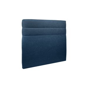 Cabeceira 135 cm lignes - tela fosca bleu tecido oceano - azul oceânico