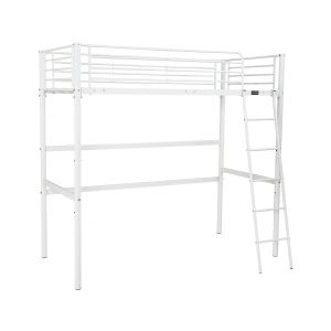 Cama mezanino "alora" - 90 x 190 cm - branco