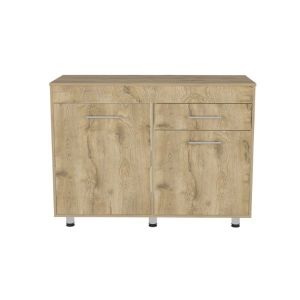 Orion kitchen cabinet orion, com gaveta branco / macadâmia