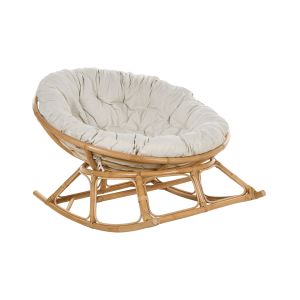 Cadeira de baloiço orvieto rattan natural