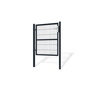 Portão de malha 1m cinza razo alt.120cm