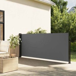 Toldo lateral retrátil 100x300 cm antracite egw282266