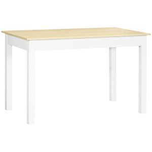 Mesa de jantar para 4-6 pessoas mesa de cozinha retangular estilo moderno c