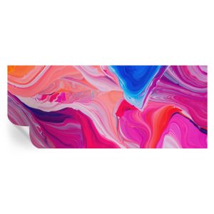 Papel de parede vinílico ondas líquidas 250x104 tulup