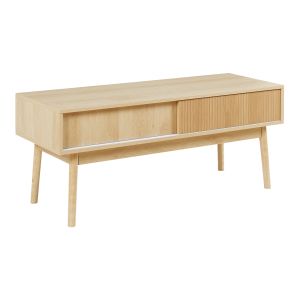Móvel para tv - helloshop26 - banco para tv - 115 x 40 x 48 cm - mdf efeito