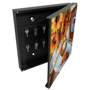 Armário de chaves decorativa 30x30x5, abertura à direita tulup