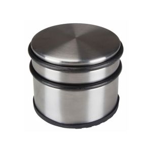Pare-chocs de porta - inox - 1kg - design decorativo - borracha anti-riscos