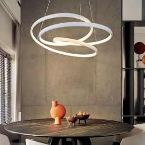 Nettlife luminária de pendurar LED branco 50x50