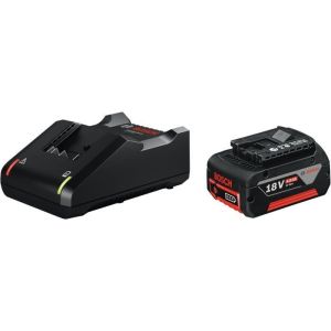 Conjunto de baterias Bosch professional gba 18v 4.0ah + carregador gal 18v-