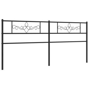 vidaXL cabecero de metal negro 193 cm