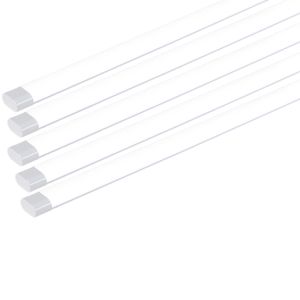 Pack 10 luminárias LED 150cm 45w 6000k branco frio, 5400lm