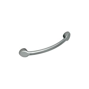 Puxador para móveis zamac acabamento cromado brilhante 96 mm
