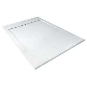 Ondee - base de duche spirit 3 -cortável -70x90 -resina -branco -batoque