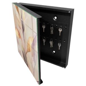 Armário de chaves decorativa 30x30x5, abertura à esquerda tulup