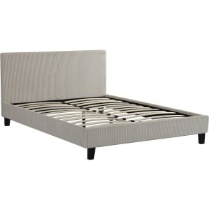 Cama de veludo cotelê "âmbar" - 160 x 200 - bege