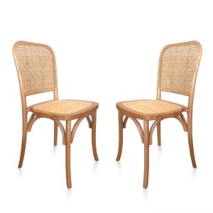 Conjunto de 2 cadeiras de jantar toscana