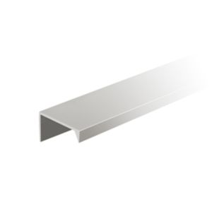 Puxador 2000mm alumínio acabamento anodizado, lote de 12