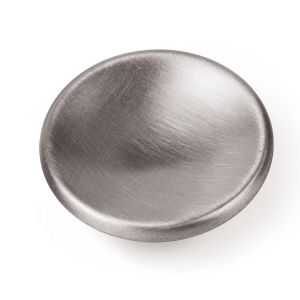 Puxador de aço acetinado 60mm, lote de 12