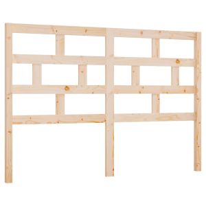 vidaXL cabecero de cama madera maciza de pino 146x4x100 cm