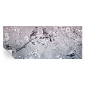 Papel de parede adesivo natureza sutil 250x104 tulup
