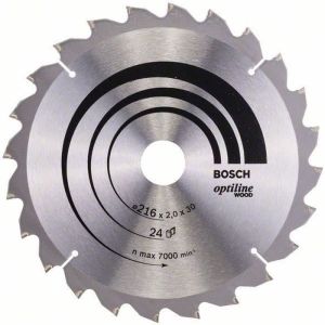 Lâmina de serra circular de metal duro Bosch professional 216 x 30 x 2,0mm