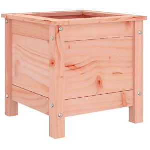 vidaXL jardinera madera maciza de abeto douglas 40x40x39 cm